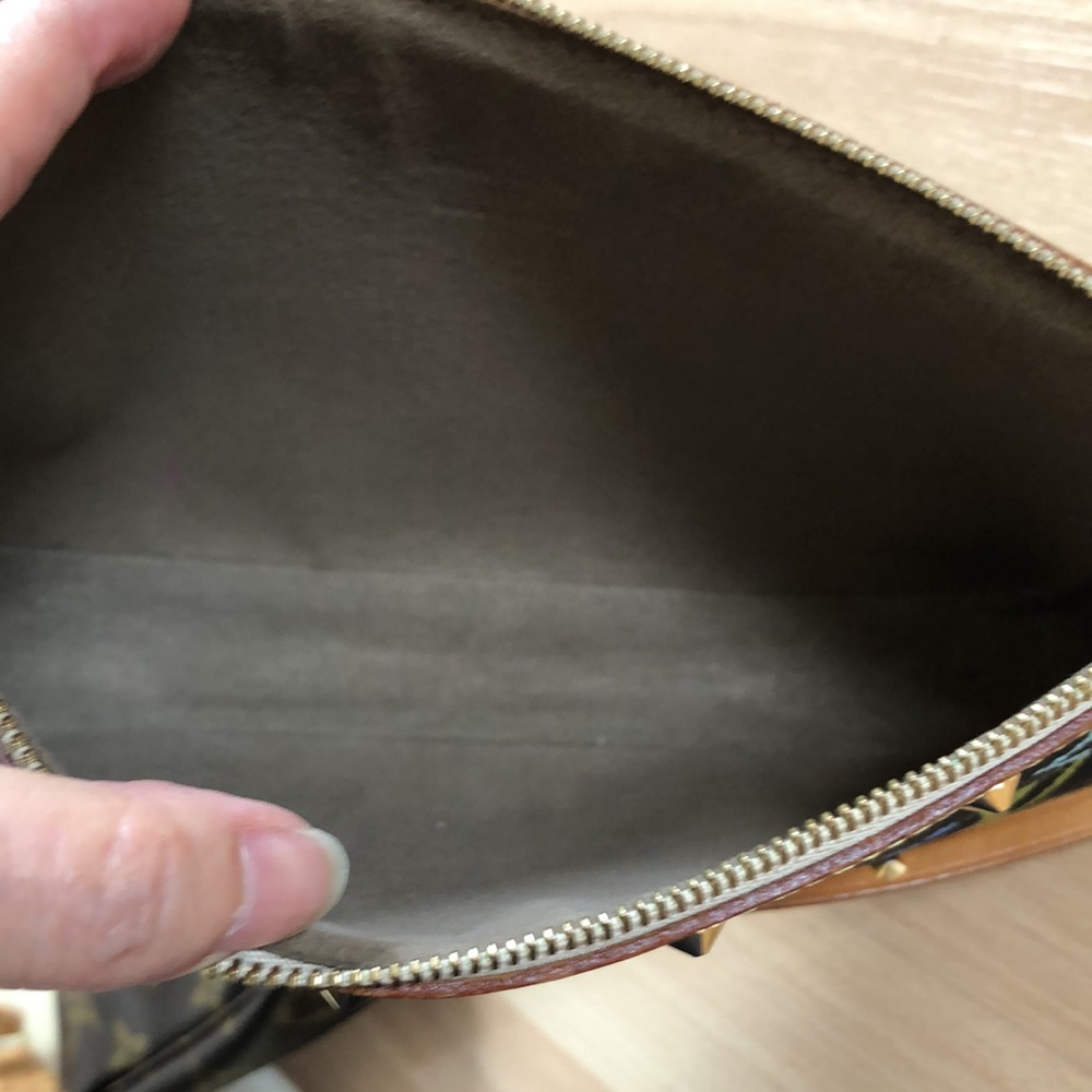 πΊπΊ VINTAGE πΊπΊ Louis Vuitton Murakami multi black Pochette - Picture 10 of 16